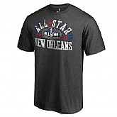 Men's Fanatics Branded Heather Gray 2017 NBA All-Star Game Fleur De Lis T-Shirt,baseball caps,new era cap wholesale,wholesale hats